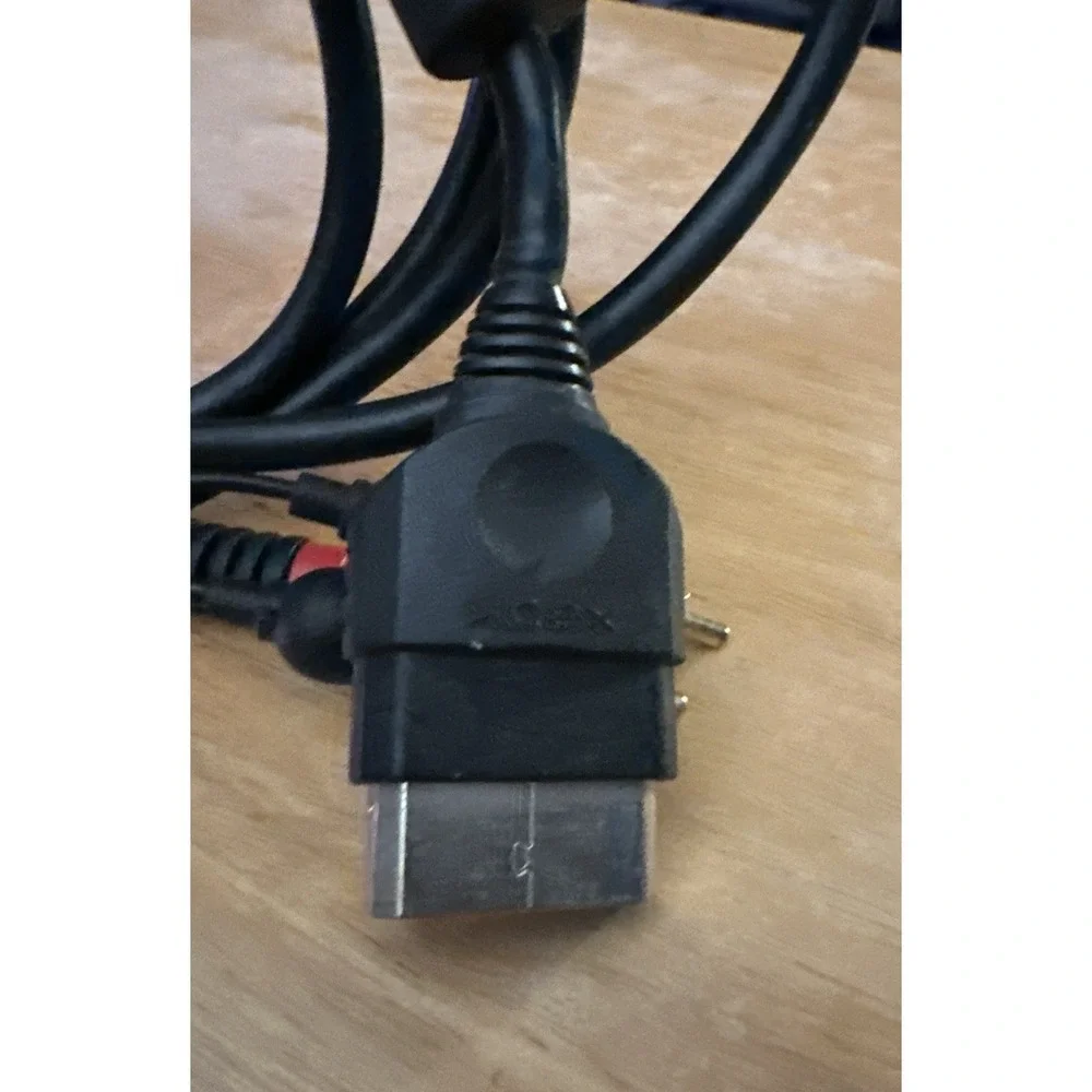 Original Xbox - OEM Authentic Composite AV Audio Video Cable - Tested